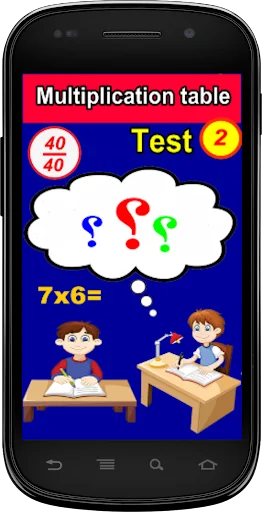 Multiplication Table : test 2