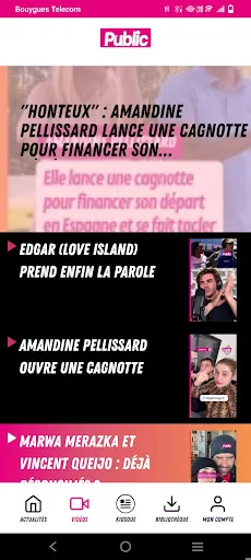 Public : Actu People screenshot 2