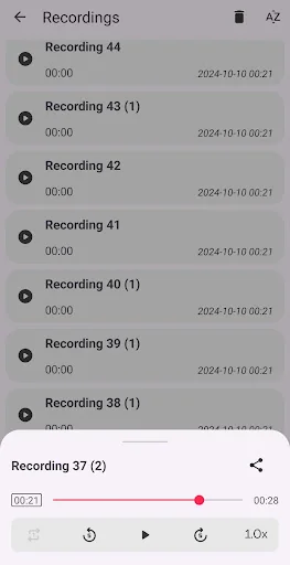 VIBE: Voice Recorder screenshot 2