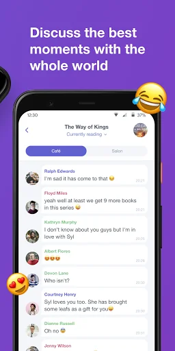 Byzans: Chat about books screenshot 4