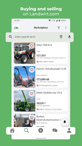 Landwirt.com - Tractor Market screenshot 1