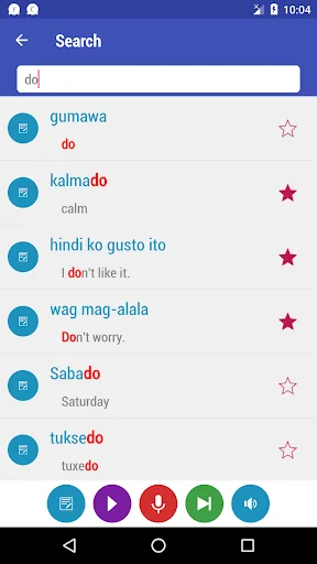 Learn Tagalog Filipino screenshot 4