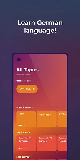 Drops: Learn German