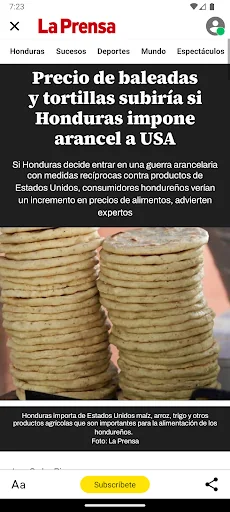 Diario La Prensa Honduras