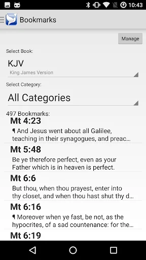 PocketBible Bible Study App screenshot 3