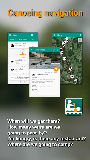 Canoeing navigation