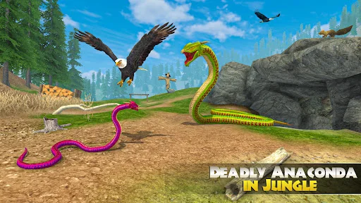 Anaconda Snake Jungle RPG Sim