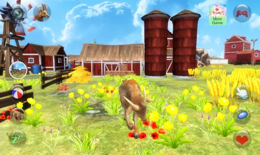 Talking Goat: Funny Farm Pet screenshot 1