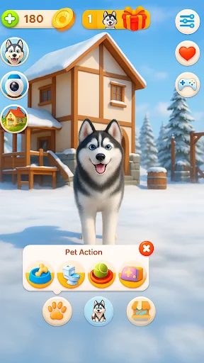 Talking Siberian Husky screenshot 1