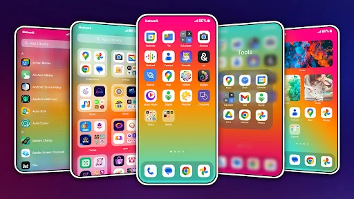 HiPhone Launcher OS Phone:Fast screenshot 1