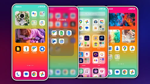 HiPhone Launcher OS Phone:Fast screenshot 4