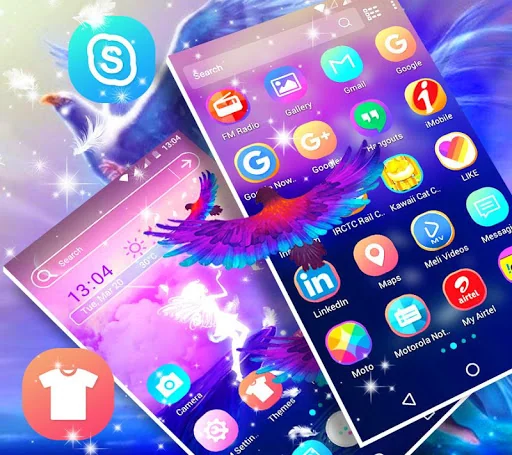 Angel Launcher Theme screenshot 3