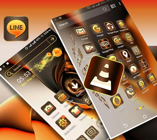 Beautiful Launcher Theme screenshot 1