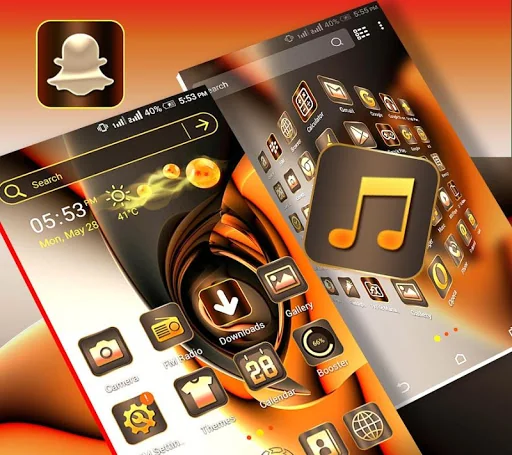 Beautiful Launcher Theme screenshot 4