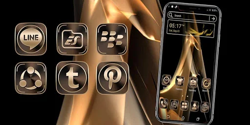 Caramel Launcher Theme screenshot 1