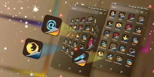 Cardboard Launcher Theme screenshot 2