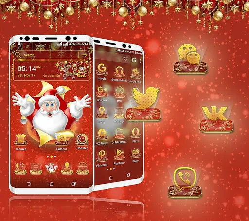 Christmas Santa Launcher Theme