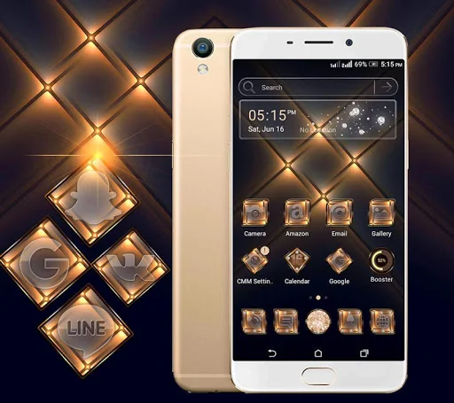 Crystal Light Launcher Theme screenshot 3