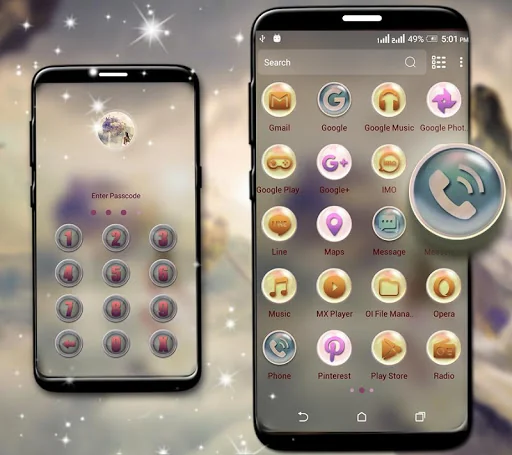 Fantasy Angel Launcher Theme screenshot 4