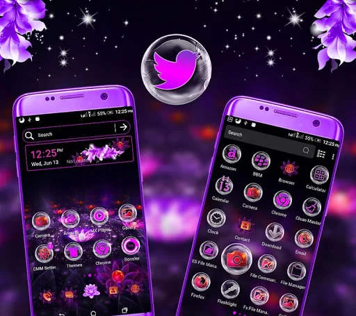 Fantasy Flower Launcher Theme screenshot 2