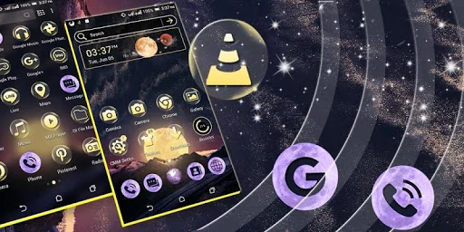 Full Moon Launcher Theme screenshot 2