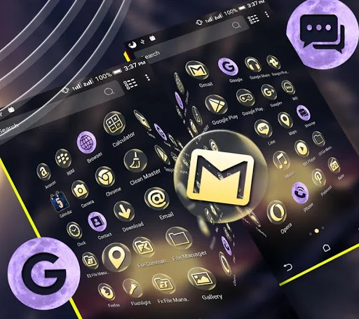 Full Moon Launcher Theme screenshot 4