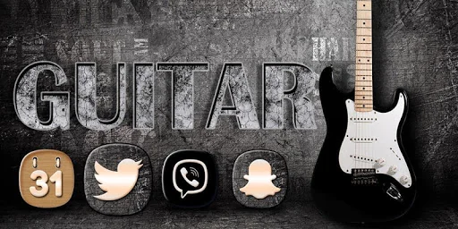 Guitar Launcher Theme screenshot 2