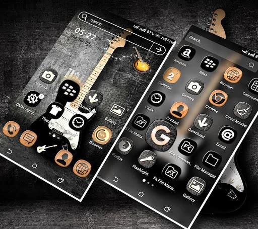 Guitar Launcher Theme screenshot 3