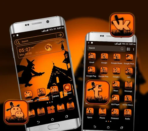 Halloween Dark Night Theme screenshot 2