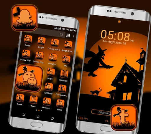 Halloween Dark Night Theme screenshot 3