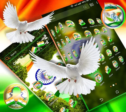 Independence Day LauncherTheme screenshot 1