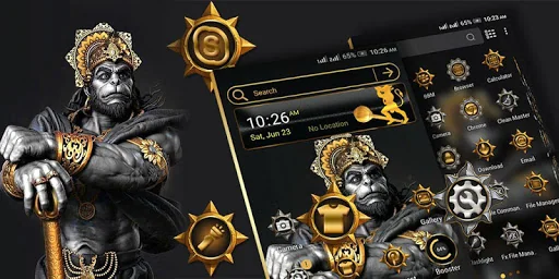 Lord Hanuman Ji Launcher Theme