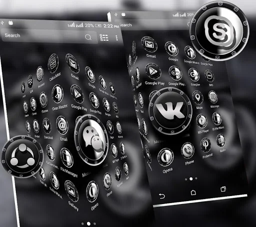 Motorbike Launcher Theme