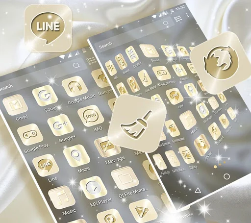 Silk Milky White Theme screenshot 4