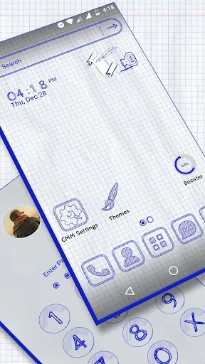 Sketch Launcher Theme screenshot 4