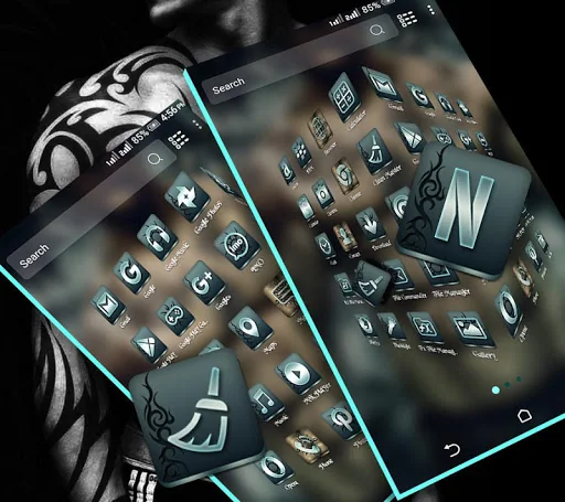 Tattoo Launcher Theme screenshot 1