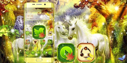 Unicorn Launcher Theme screenshot 2