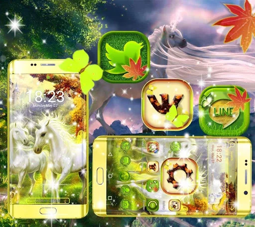Unicorn Launcher Theme screenshot 4