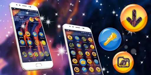 Volcano Hill Launcher Theme screenshot 1