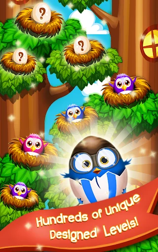 Birds Pop Mania: Match 3 Games screenshot 1