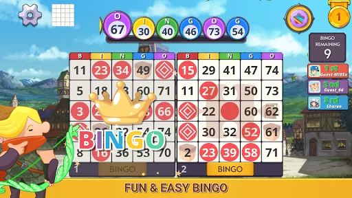 Bingo Quest Multiplayer Bingo screenshot 1