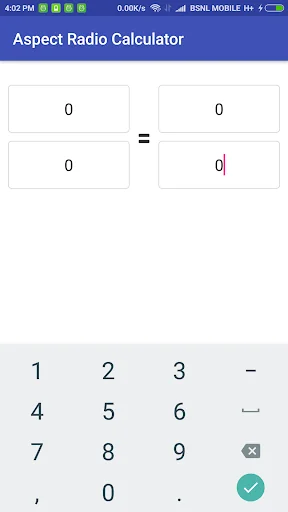Aspect Ratio Calculator