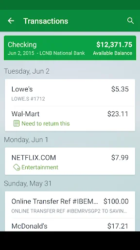 LCNB Mobile Banking screenshot 3