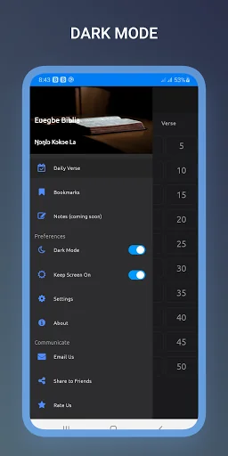 Ewe and English Bible offline screenshot 2