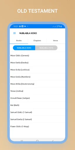 Ewe and English Bible offline screenshot 3