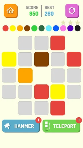 Color cell connect - puzzle screenshot 2