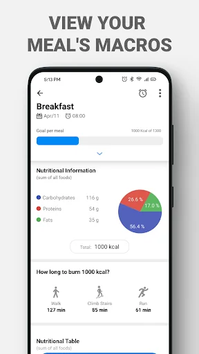 Nutrito - Calorie Counter screenshot 3
