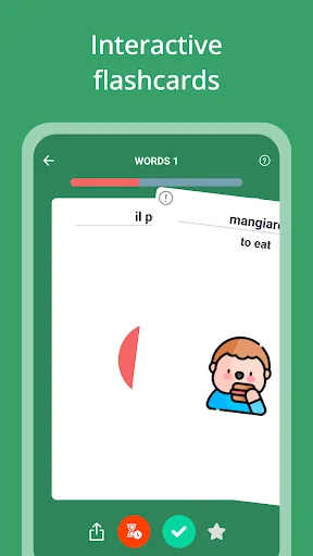 Learn Italian Vocabulary Words screenshot 2