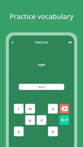 Learn Italian Vocabulary Words screenshot 4