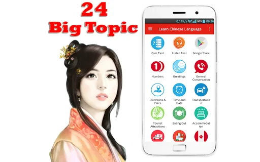 Learn Chinese Mandarin Offline screenshot 1